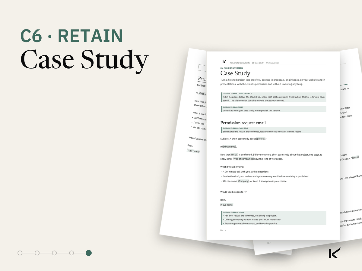 Cover of Case Study, C6